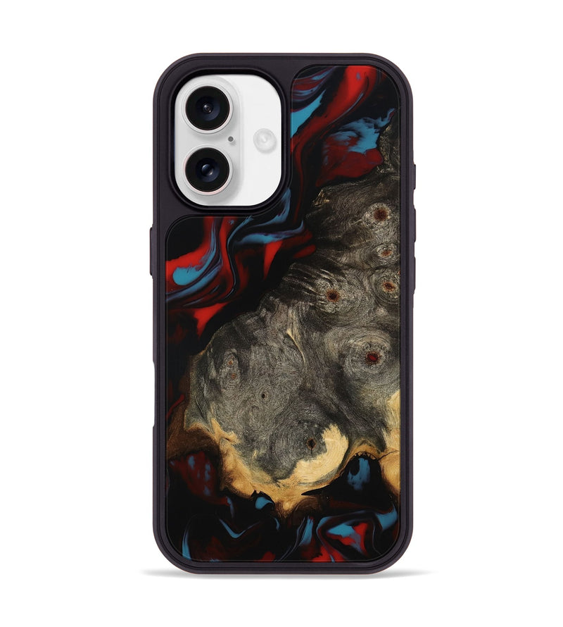 iPhone 17 Wood Phone Case - Lena (Red, 801429)