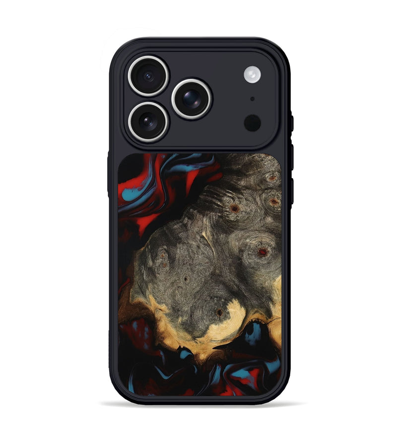 iPhone 17 Pro Wood Phone Case - Lena (Red, 801429)