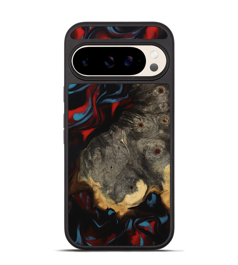 Pixel 10 Wood Phone Case - Lena (Red, 801429)