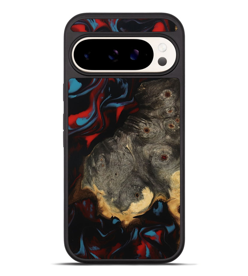 Pixel 10 Pro XL Wood Phone Case - Lena (Red, 801429)