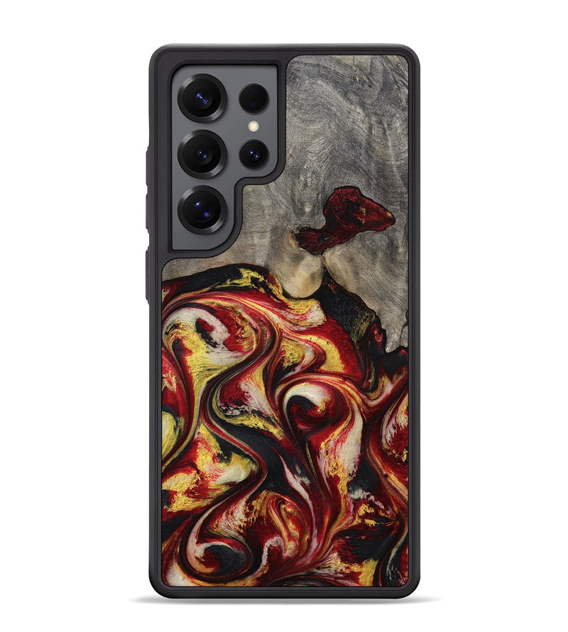 Galaxy S25 Ultra Wood Phone Case - Ximena (Red, 801430)