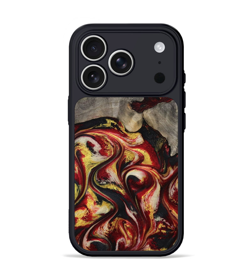 iPhone 17 Pro Wood Phone Case - Ximena (Red, 801430)