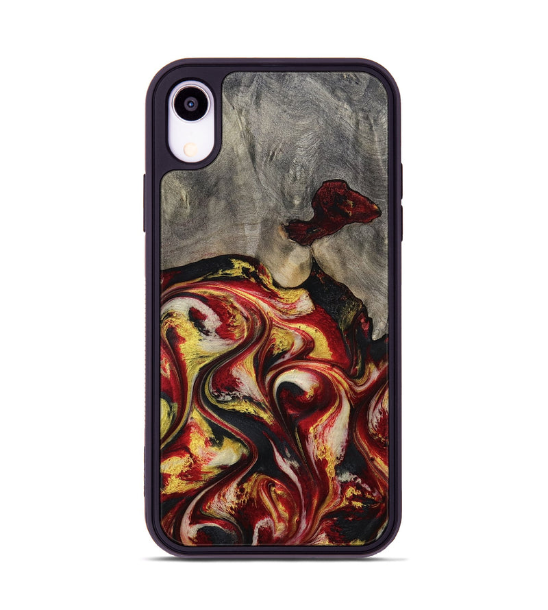 iPhone Xr Wood Phone Case - Ximena (Red, 801430)
