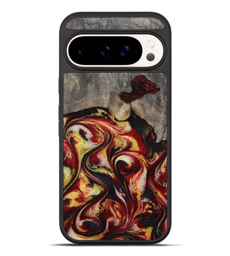 Pixel 10 Pro XL Wood Phone Case - Ximena (Red, 801430)