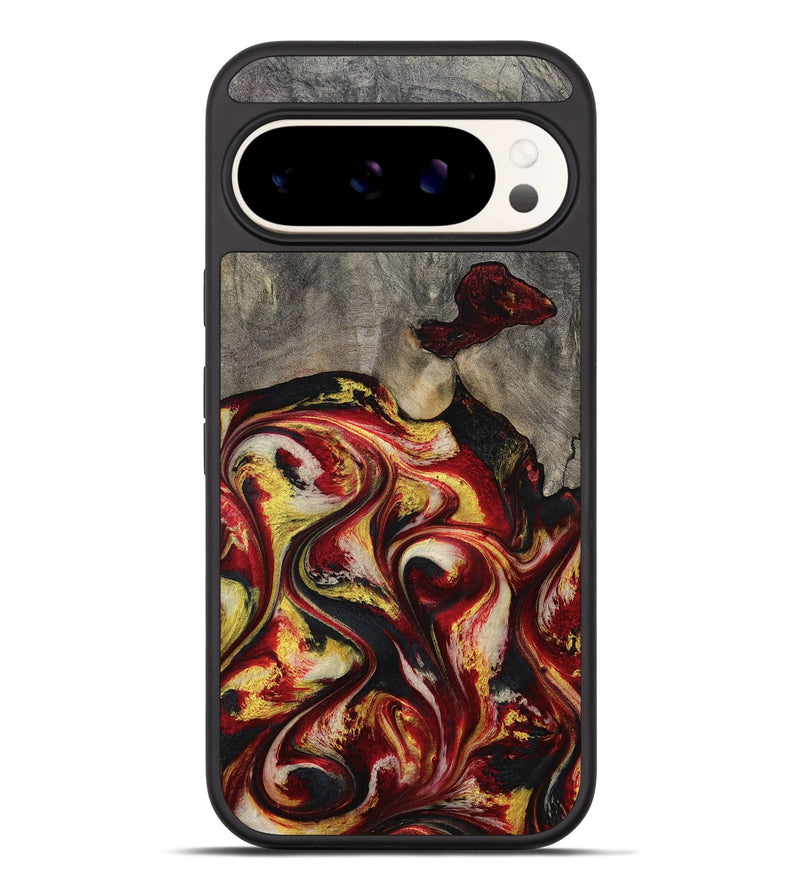 Pixel 9 Pro XL Wood Phone Case - Ximena (Red, 801430)