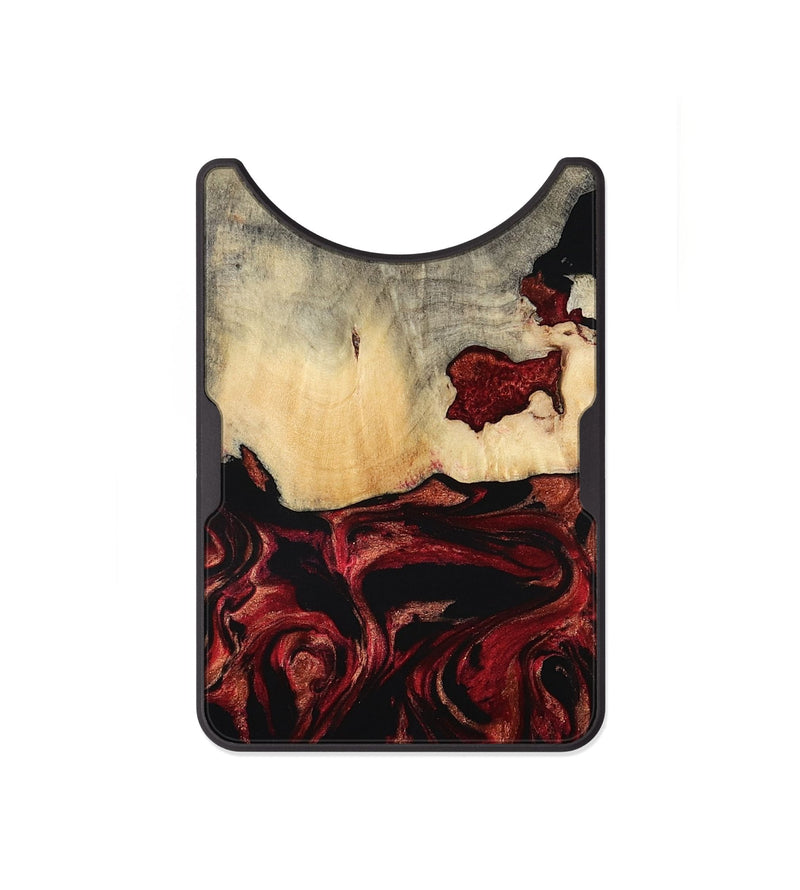 Alloy Wood Wallet - Khai (Red, 801431)