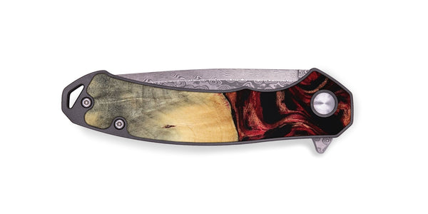 EDC Wood Pocket Knife - Khai (Red, 801431)