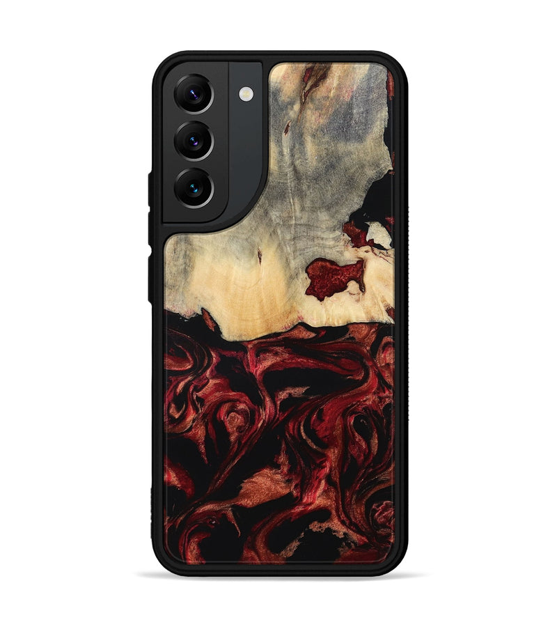 Galaxy S22 Plus Wood Phone Case - Khai (Red, 801431)