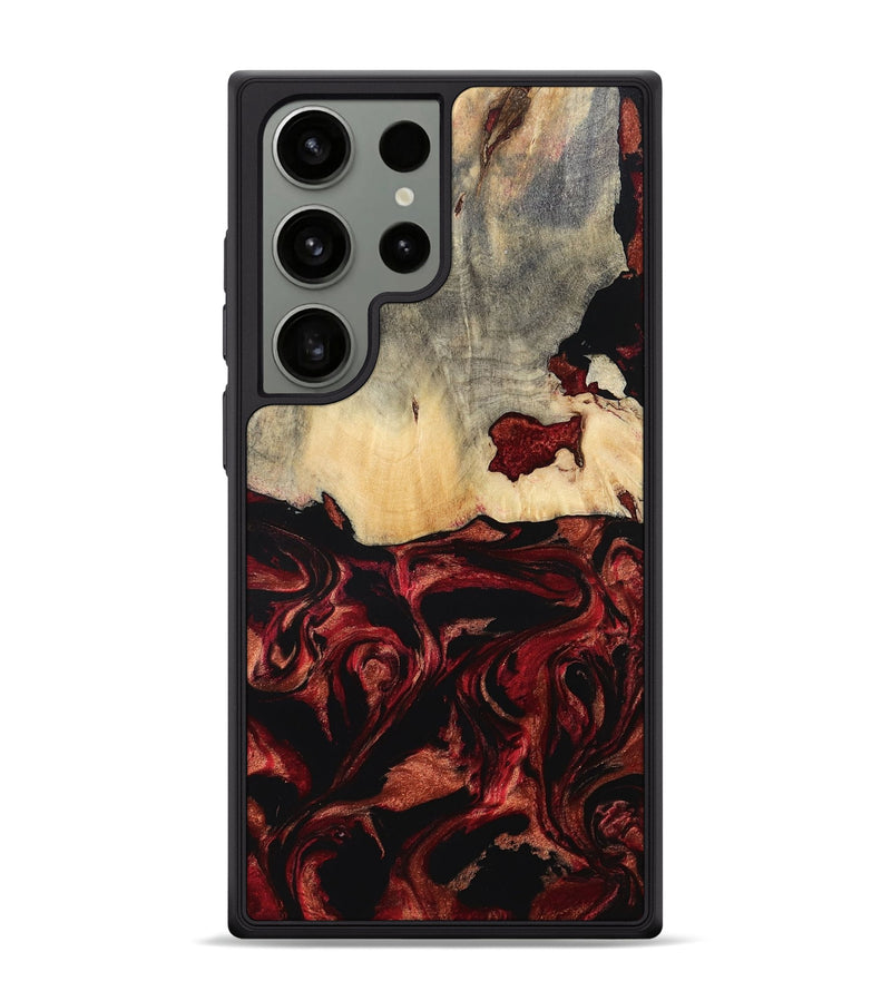 Galaxy S24 Ultra Wood Phone Case - Khai (Red, 801431)
