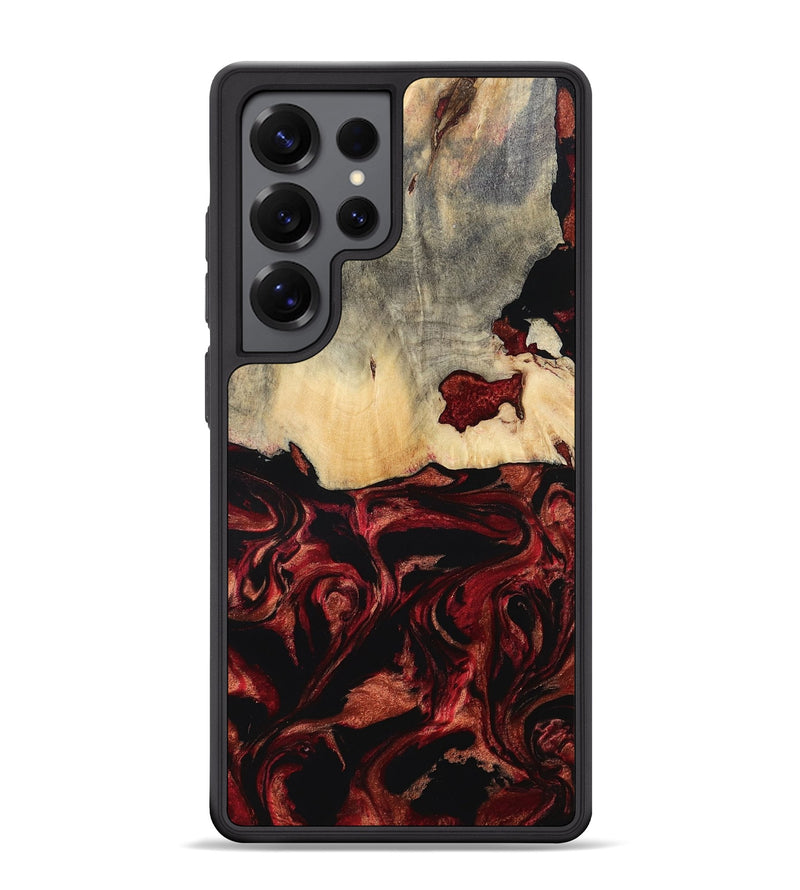 Galaxy S25 Ultra Wood Phone Case - Khai (Red, 801431)