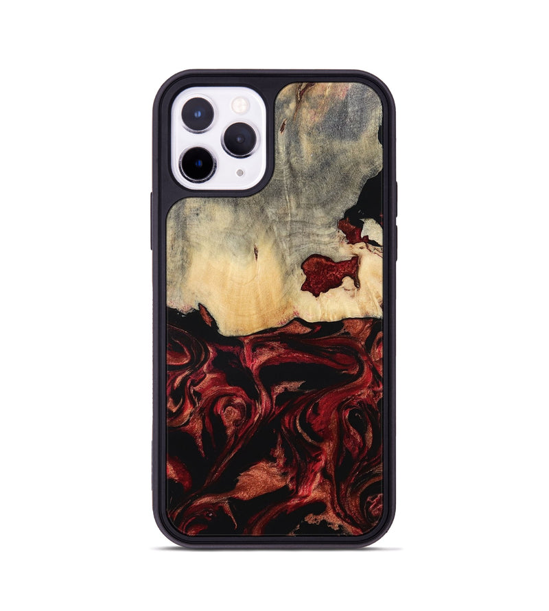 iPhone 11 Pro Wood Phone Case - Khai (Red, 801431)