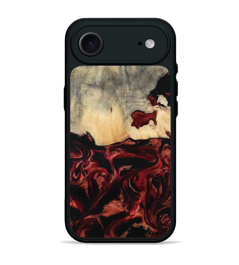 iPhone 17 Air Wood Phone Case - Khai (Red, 801431)