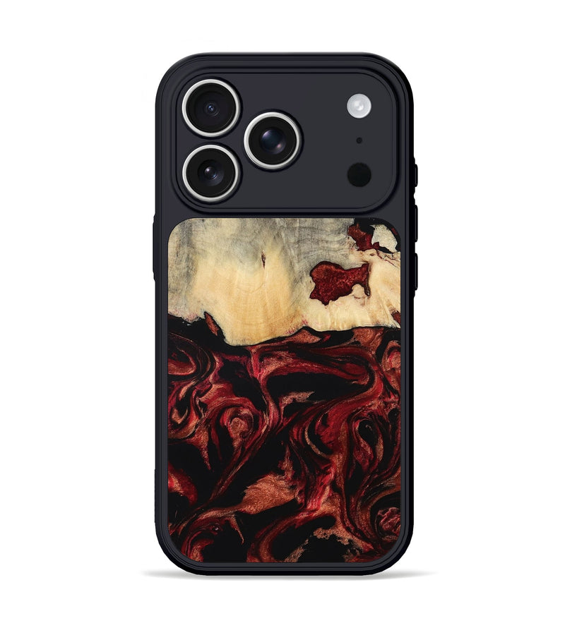 iPhone 17 Pro Wood Phone Case - Khai (Red, 801431)