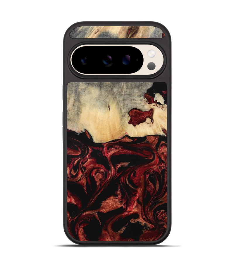 Pixel 10 Wood Phone Case - Khai (Red, 801431)