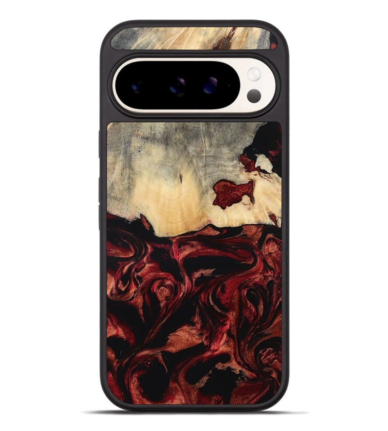Pixel 9 Pro XL Wood Phone Case - Khai (Red, 801431)