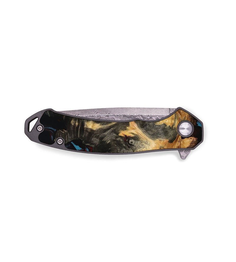EDC Wood Pocket Knife - Savanah (Red, 801433)
