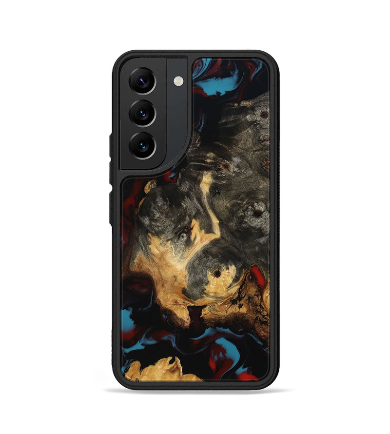 Galaxy S22 Wood Phone Case - Savanah (Red, 801433)