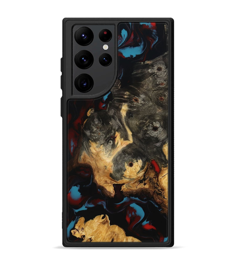 Galaxy S22 Ultra Wood Phone Case - Savanah (Red, 801433)