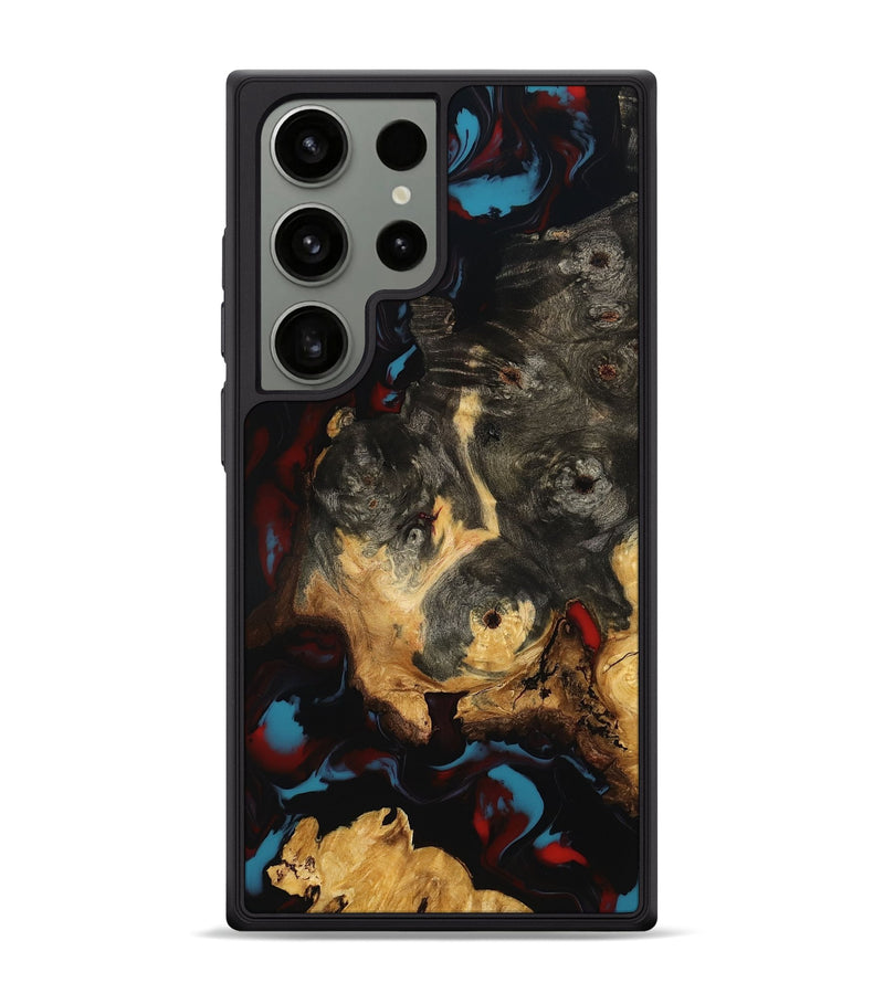 Galaxy S24 Ultra Wood Phone Case - Savanah (Red, 801433)