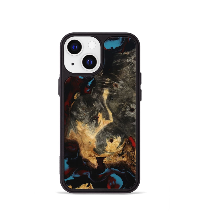 iPhone 13 mini Wood Phone Case - Savanah (Red, 801433)