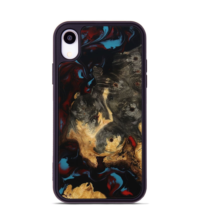 iPhone Xr Wood Phone Case - Savanah (Red, 801433)