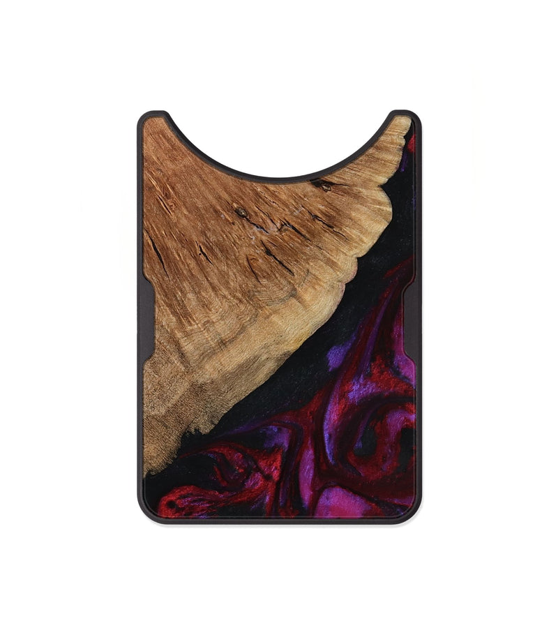 Alloy Wood Wallet - Mustafa (Red, 801434)