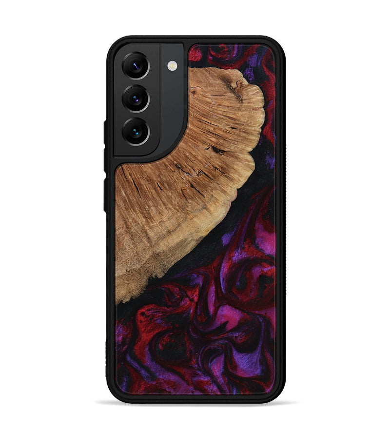 Galaxy S22 Plus Wood Phone Case - Mustafa (Red, 801434)