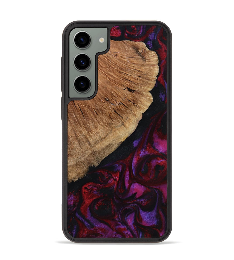 Galaxy S23 Plus Wood Phone Case - Mustafa (Red, 801434)