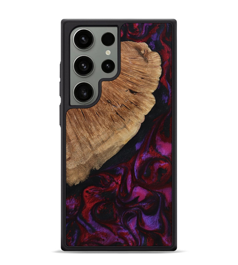 Galaxy S24 Ultra Wood Phone Case - Mustafa (Red, 801434)