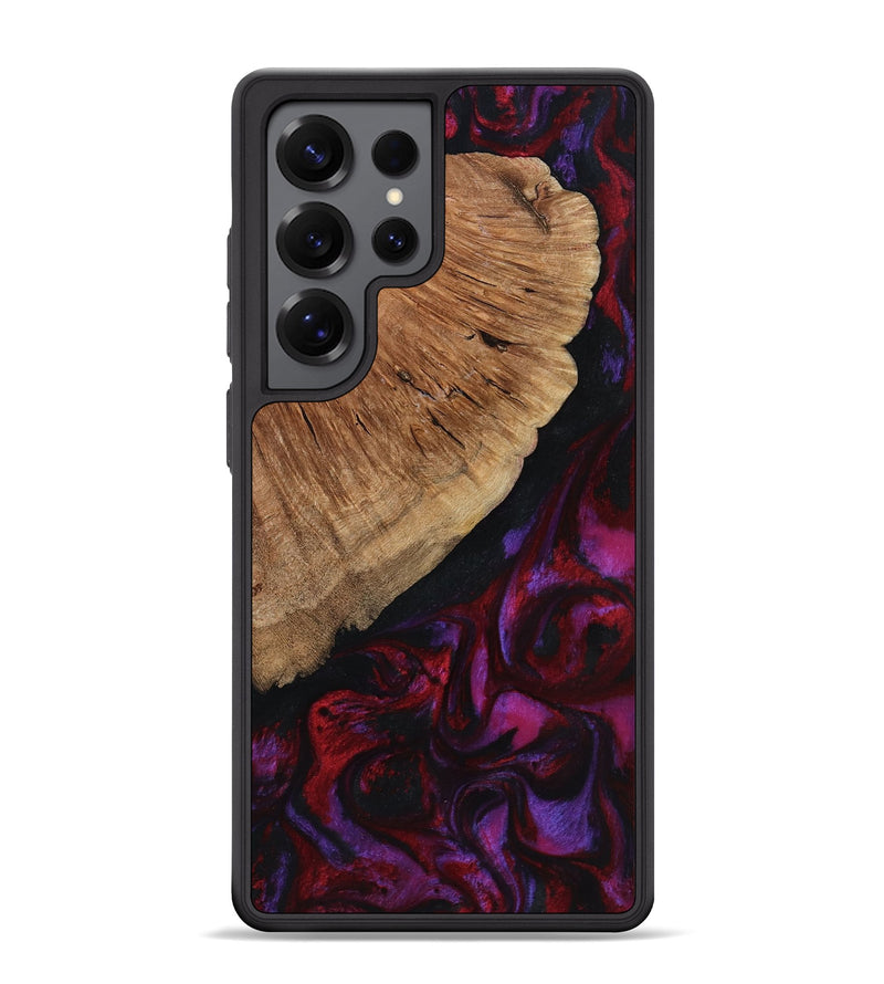 Galaxy S25 Ultra Wood Phone Case - Mustafa (Red, 801434)