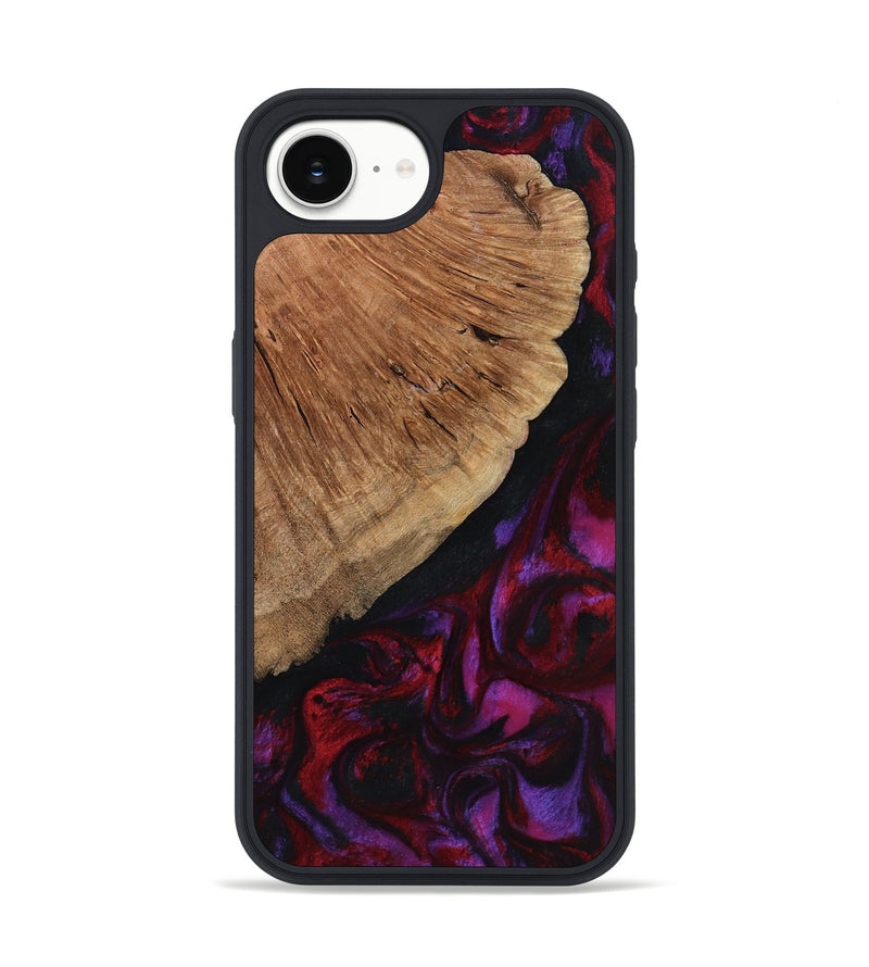 iPhone 16e Wood Phone Case - Mustafa (Red, 801434)