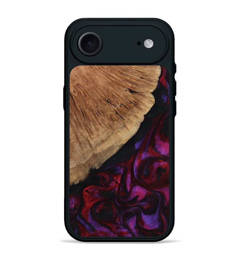 iPhone 17 Air Wood Phone Case - Mustafa (Red, 801434)