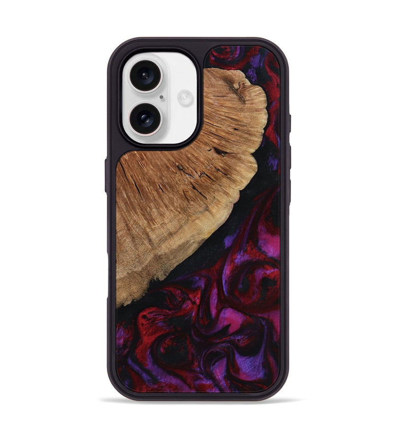 iPhone 17 Wood Phone Case - Mustafa (Red, 801434)