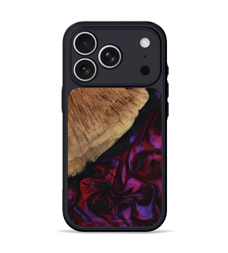iPhone 17 Pro Wood Phone Case - Mustafa (Red, 801434)