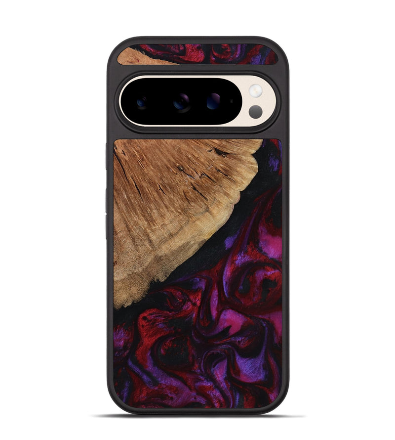 Pixel 10 Wood Phone Case - Mustafa (Red, 801434)
