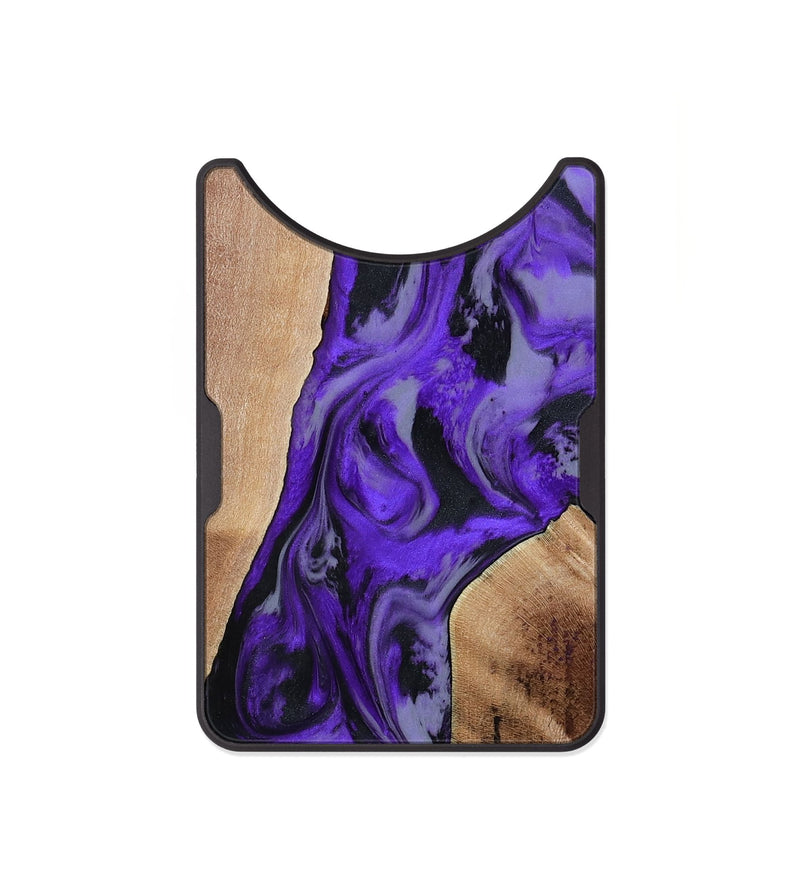 Alloy Wood Wallet - Reilly (Purple, 801437)