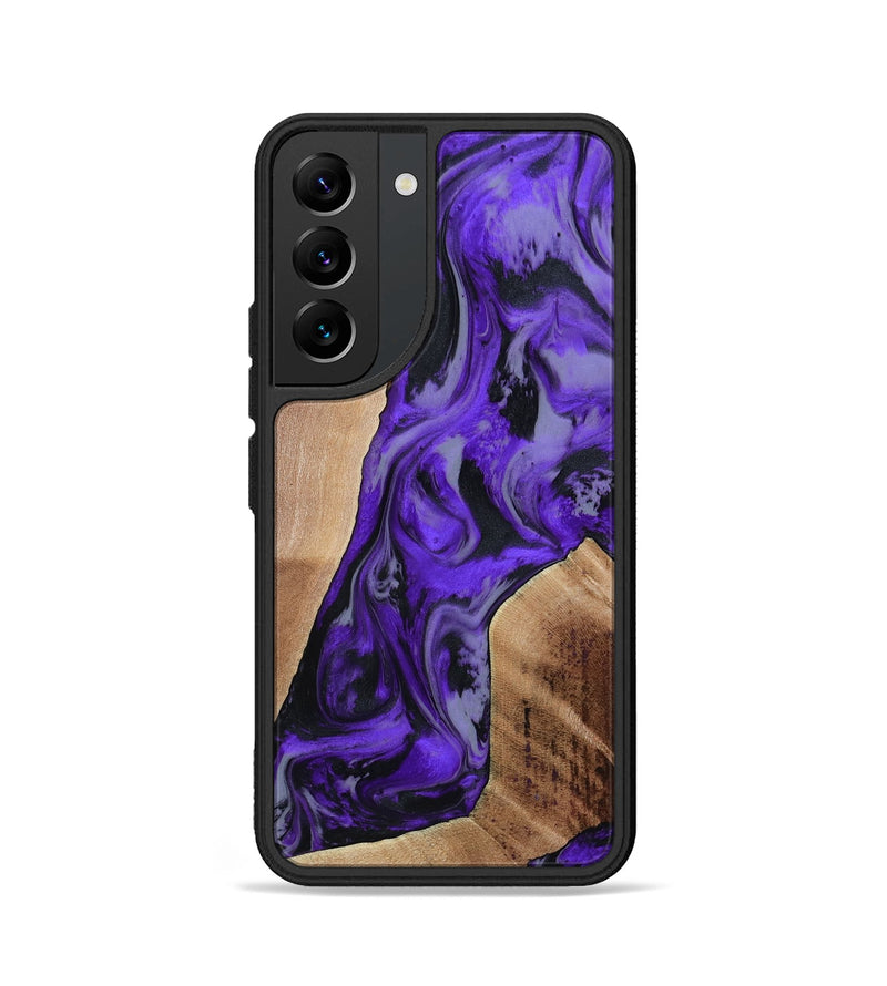 Galaxy S22 Wood Phone Case - Reilly (Purple, 801437)