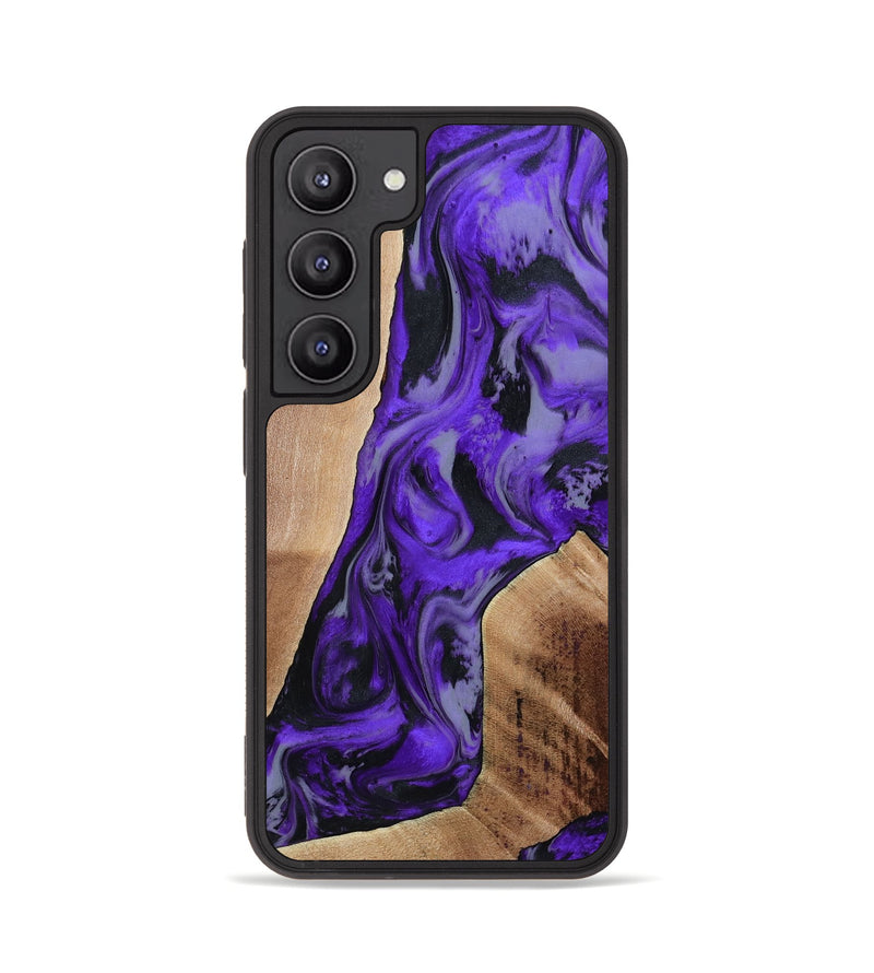 Galaxy S23 Wood Phone Case - Reilly (Purple, 801437)
