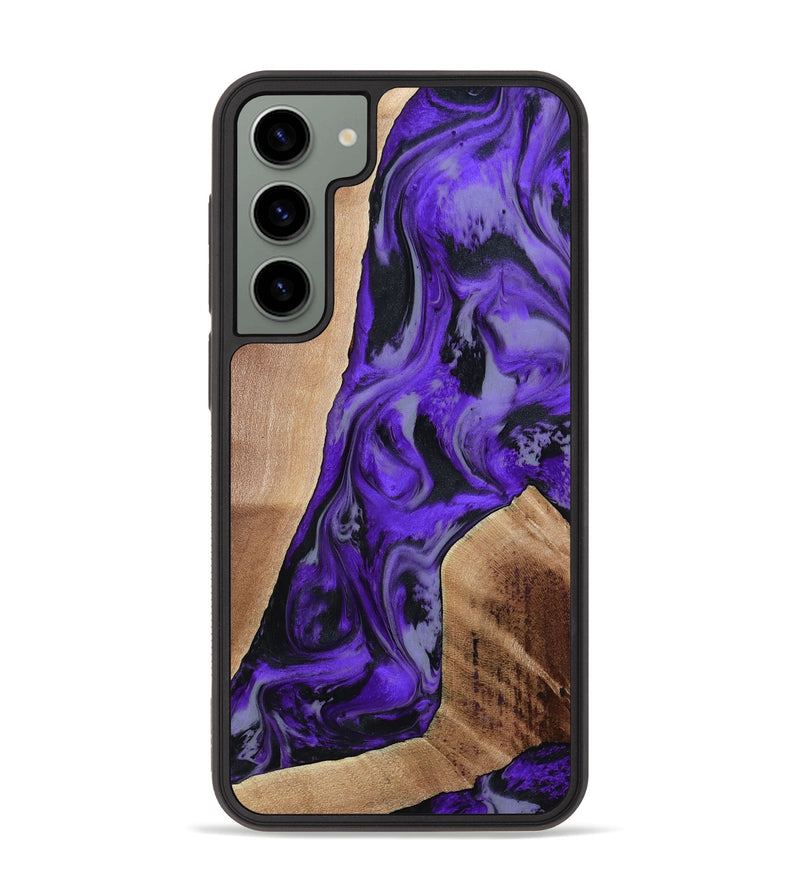 Galaxy S23 Plus Wood Phone Case - Reilly (Purple, 801437)