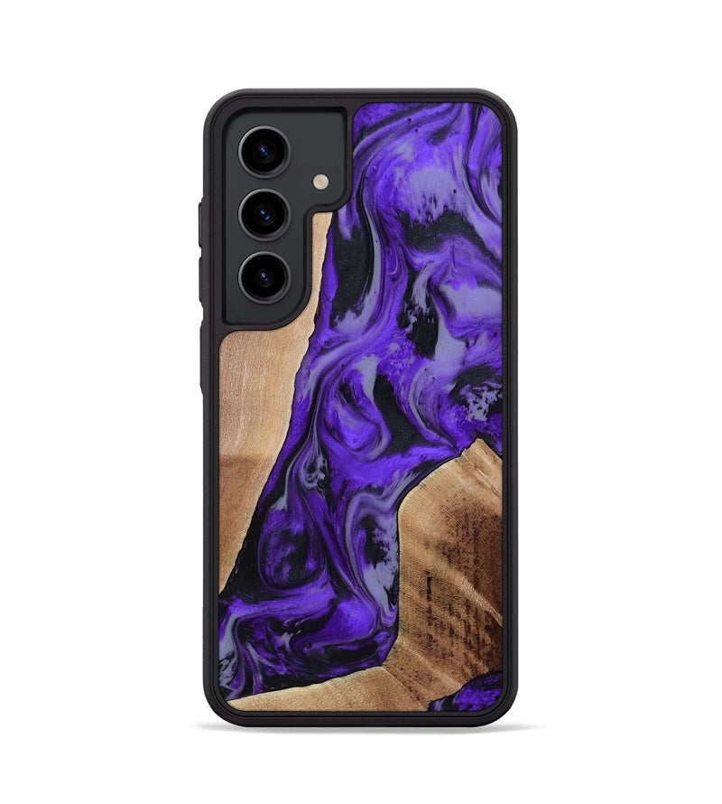 Galaxy S24 Wood Phone Case - Reilly (Purple, 801437)