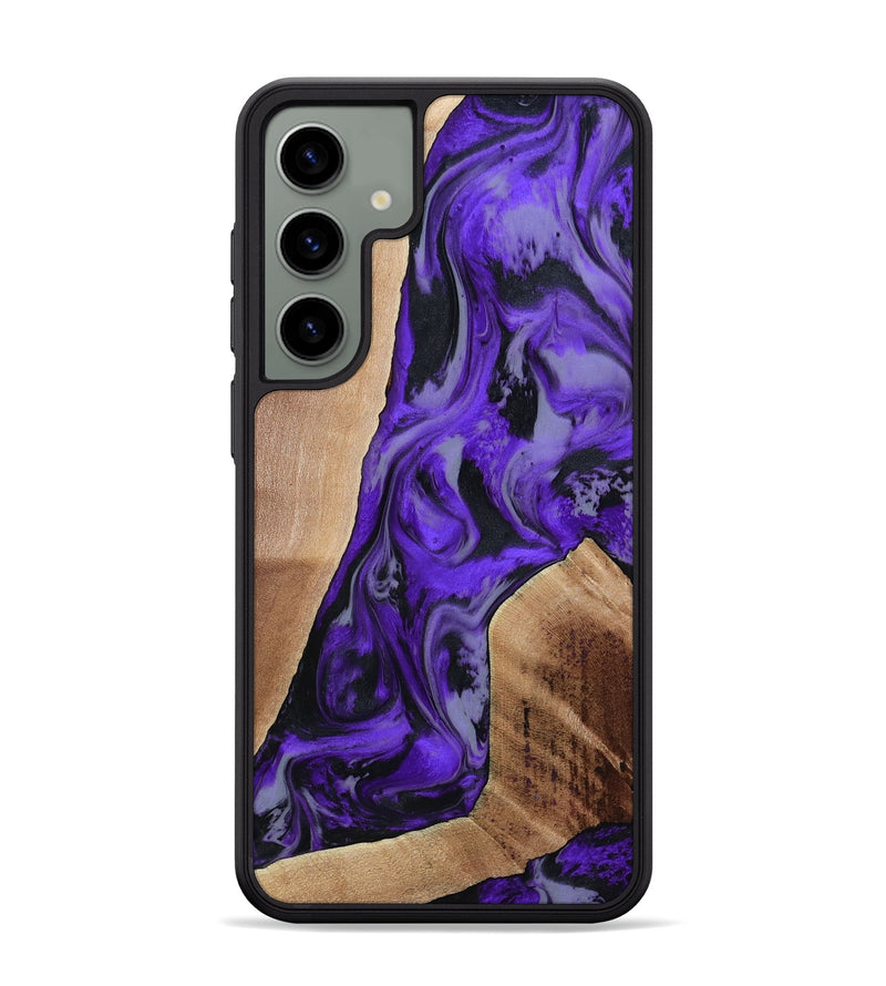 Galaxy S24 Plus Wood Phone Case - Reilly (Purple, 801437)