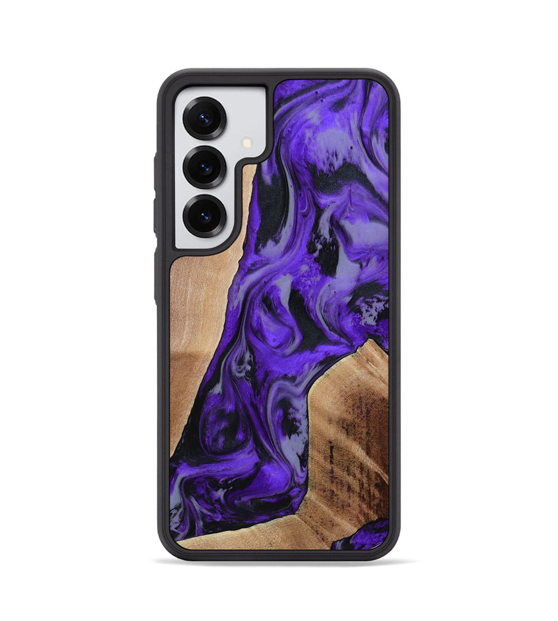 Galaxy S25 Wood Phone Case - Reilly (Purple, 801437)