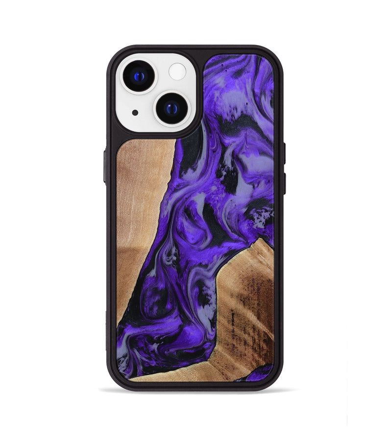 iPhone 13 Wood Phone Case - Reilly (Purple, 801437)
