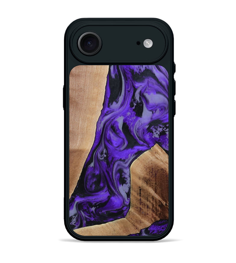 iPhone 17 Air Wood Phone Case - Reilly (Purple, 801437)