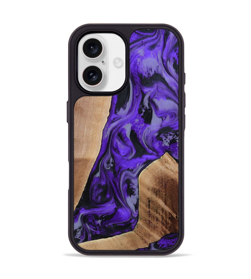iPhone 17 Wood Phone Case - Reilly (Purple, 801437)