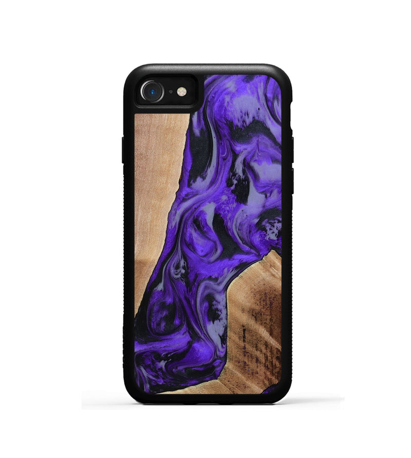 iPhone SE Wood Phone Case - Reilly (Purple, 801437)