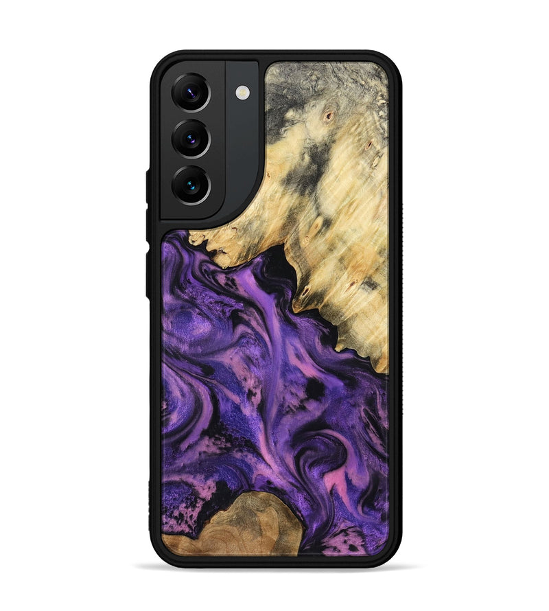 Galaxy S22 Plus Wood Phone Case - Maryjo (Purple, 801438)
