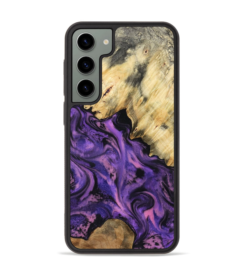 Galaxy S23 Plus Wood Phone Case - Maryjo (Purple, 801438)