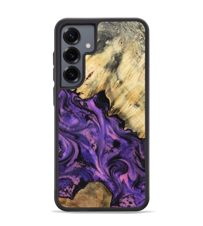 Galaxy S25 Plus Wood Phone Case - Maryjo (Purple, 801438)