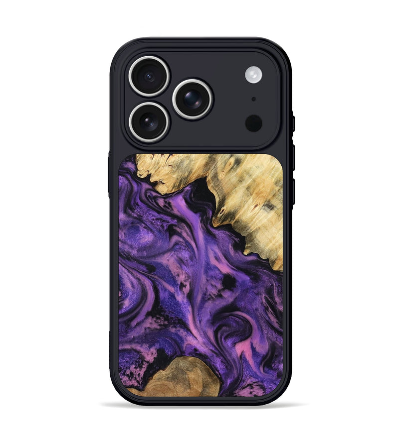 iPhone 17 Pro Wood Phone Case - Maryjo (Purple, 801438)